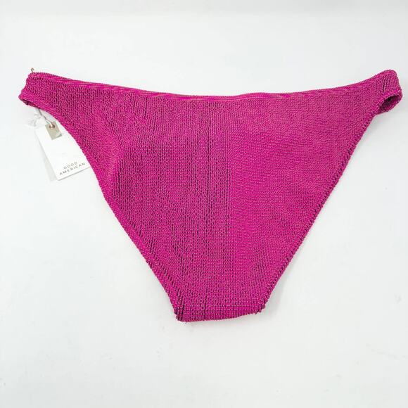 Good American Women Always Fits Good Waist Cheeky Bikini Bottom Pink Size 4X/5X - Picture 4 of 4